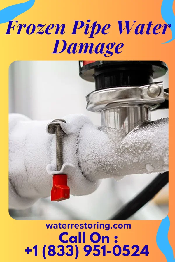 Frozen Pipe Water Damage in Denton, MD